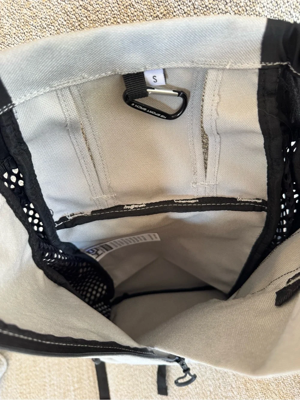 Air 2 | The Original Backpack Dog Carrier Light Gray | Sz S
